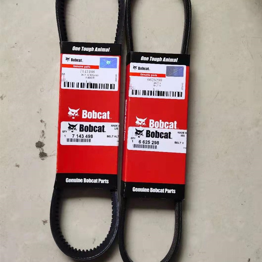 Bobcat S550 fan belt 7143498 a/c belt 6625298 main belt 7146391 oil pump